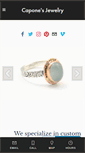 Mobile Screenshot of caponesjewelry.com